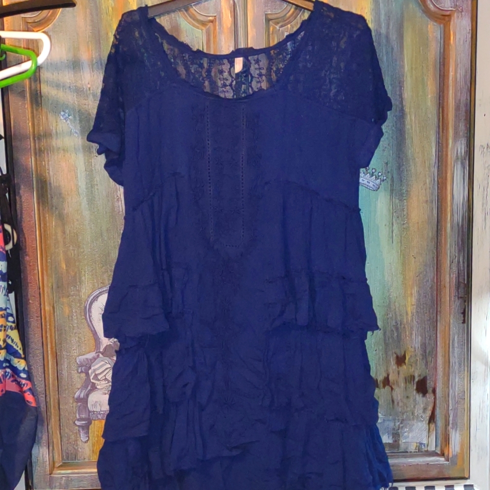 Large free people Sunbeam midi dress